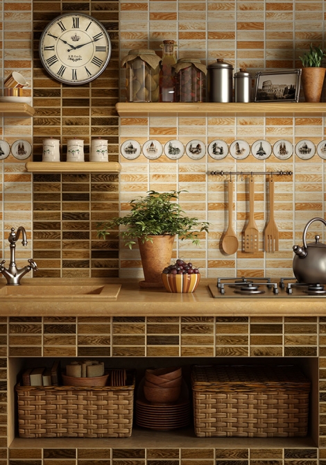 Специфика и особенности выбора керамической плитки для кухни.