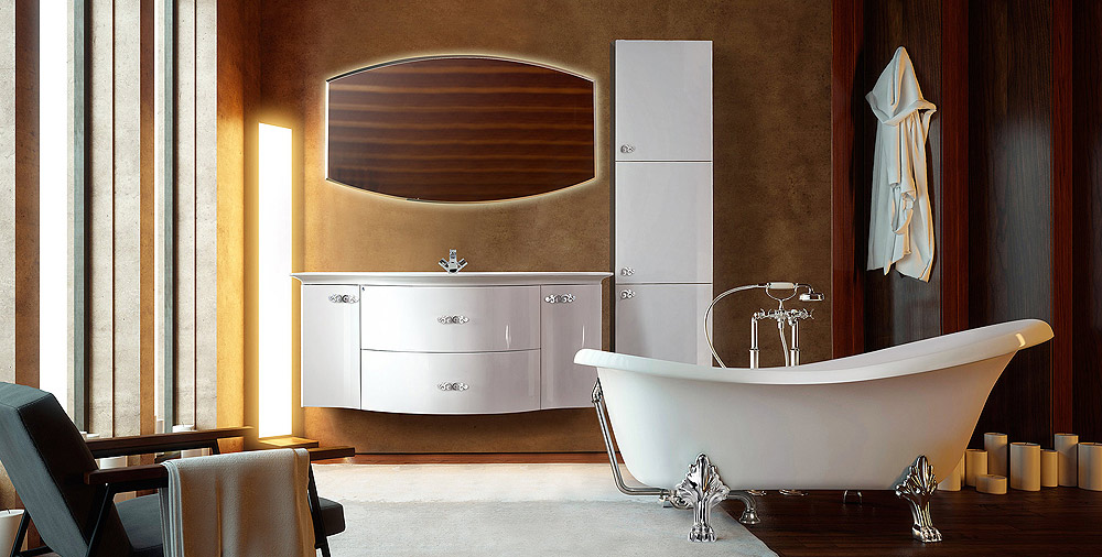 Выбираем мебель для ванной: стили дизайна