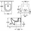Биде подвесное Villeroy & Boch Subway Биде подвесное Villeroy & Boch Subway