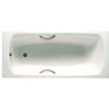 Стальная ванна Roca Swing 180х80 см., с ручками, шумоизоляцией, антискольжением