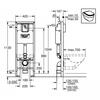 Инсталляция для подвесного унитаза Grohe Rapid SL