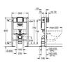 Инсталляция для подвесного унитаза Grohe Rapid SL Инсталляция для подвесного унитаза Grohe Rapid SL