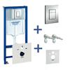Инсталляция для подвесного унитаза Grohe Rapid SL, с кнопкой Инсталляция для подвесного унитаза Grohe Rapid SL, с кнопкой