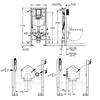 Инсталляция для подвесного унитаза Grohe Rapid SL Sensia