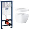 Унитаз подвесной Grohe Euro 1 Rapid SL Air, с инсталляцией, с крышкой Унитаз подвесной Grohe Euro 1 Rapid SL Air, с инсталляцией, с крышкой