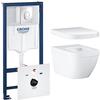 Унитаз подвесной Grohe Euro 7 Rapid SL Air WC, с инсталляцией, с крышкой Унитаз подвесной Grohe Euro 7 Rapid SL Air WC, с инсталляцией, с крышкой