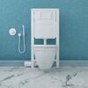 Унитаз подвесной Grohe Euro 4 Rapid SL Cosmopolitan WC, с инсталляцией, с крышкой, с псевдобиде Унитаз подвесной Grohe Euro 4 Rapid SL Cosmopolitan WC, с инсталляцией, с крышкой, с псевдобиде