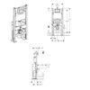 Инсталляция для подвесного унитаза Geberit Duofix Basic