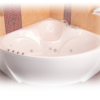 Гидромассажная ванна Triton Сабина экстра 160х160 см., с каркасом, с сифоном