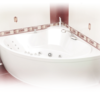 Гидромассажная ванна Triton Троя экстра 150х150 см., с каркасом, сифоном