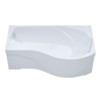 Гидромассажная ванна Triton Мишель экстра 170х96 см., левая, с каркасом, сифоном