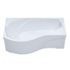 Гидромассажная ванна Triton Мишель экстра 170х96 см., правая, с каркасом, сифоном