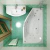 Гидромассажная ванна Triton Скарлет экстра 167х96 см., левая, с каркасом, сифоном