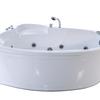 Гидромассажная ванна Triton Изабель 170х100 см., правая, с каркасом, сифоном