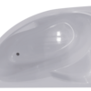 Акриловая ванна VentoSpa Nika 160х105 см., левая, с сифоном