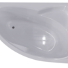 Акриловая ванна VentoSpa Nika 160х105 см., правая, с сифоном