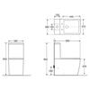 Унитаз напольный BelBagno Visto Унитаз напольный BelBagno Visto