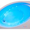 Акриловая ванна Poolspa Orbita 140x100 см, правая, с ножками Акриловая ванна Poolspa Orbita 140x100 см, правая, с ножками