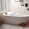 Акриловая ванна Poolspa Europa 165x105 см, левая, с ножками