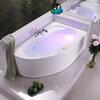 Акриловая ванна Poolspa Mistral 170x105 см, левая, с ножками