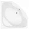 Акриловая ванна Poolspa Klio Sym 140x140 см, с ножками