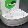 Акриловая ванна Poolspa Klio Asym 150x100 см, левая, с ножками