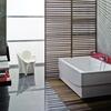Акриловая ванна Poolspa Fantasy 185x115 см, с рамой Акриловая ванна Poolspa Fantasy 185x115 см, с рамой