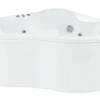 Акриловая ванна Poolspa Persja 150x150 см, с ножками