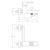 Смеситель для ванны Deante Anemon BCZ_010M
