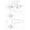 Смеситель для ванны Deante Coriander BCN_010M Смеситель для ванны Deante Coriander BCN_010M
