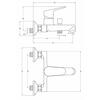 Смеситель для ванны Deante Chaber BGC_010M