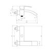 Смеситель для ванны Deante Vigo BDW_010M