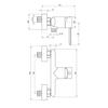 Смеситель для ванны Deante Kalia BGK_010M
