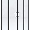 Душевой уголок DEANTE FUNKIA KYС_N42K квадратный черный профиль, 80*80*185 см, стекло прозрачное, без поддона