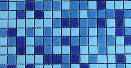 Мозаика бренда Imagine модель ML42002SP, размер 32.7х32.7 см., цвет синяя
