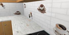 Плитка Березакерамика для кухни, столовой, на фартук, пол, стену