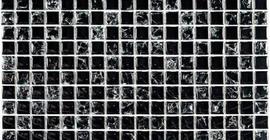 Мозаика бренда Imagine коллекции Seven mosaics BL8104, 30х30, черная