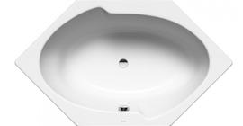 Коллекция Twin Pool бренд Kaldewei Стальная ванна бренда Kaldewei коллекции Twin Pool 170х100 см., с антискользящим покрытием, белого цвета