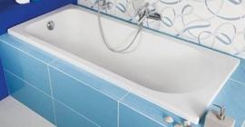 Акриловая ванна бренда Colombo коллекции Акцент, размер 160х70 см., белого цвета