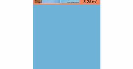Подложка листовая под ламинат и паркетную доску 5 мм бренда Солид, 1050x500x5, синяя, из экструзионного полистирола
