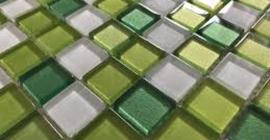 Зеленая Мозаика для интерьера кухни, ванной, санузла