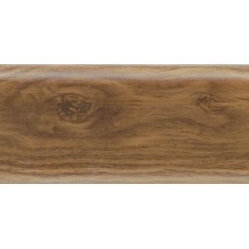 Пластиковый плинтус Rico Leo 250х6 см, каштан японский 158