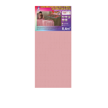 Подложка-гармошка Розовая перфорированная 1,8мм