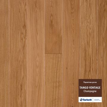 Паркетная доска Tarkett TANGO VINTAGE CHAMPAGNE,  фаска-4V, 2215х164х14, коричневый