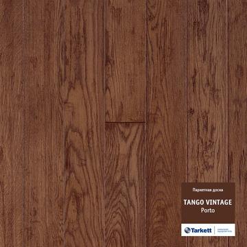 Паркетная доска Tarkett TANGO VINTAGE PORTO,  фаска-4V, 2215х164х14, коричневый