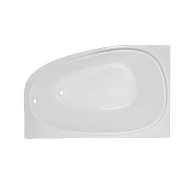 Акриловая ванна VentoSpa Like 170х110 см., левая, с сифоном