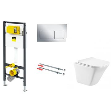 Унитаз подвесной BelBagno, с инсталляцией Viega Prevista Dry Унитаз подвесной BelBagno, с инсталляцией Viega Prevista Dry