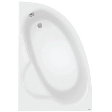 Акриловая ванна Poolspa Klio Asym 150x100 см, левая, с ножками