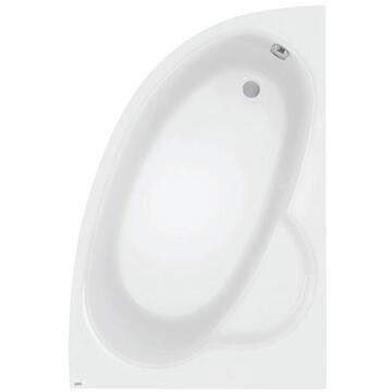 Акриловая ванна Poolspa Klio Asym 150x100 см, правая, с ножками