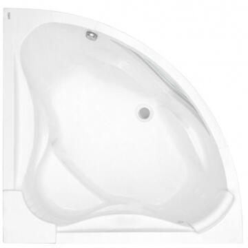 Акриловая ванна Poolspa Orchidea 150x150 см, с рамой и панелью